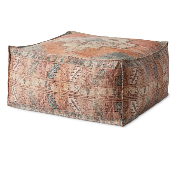 loloi Other - Loloi Vintage Inspired Boho Rug Ottoman/Pouf Cover
